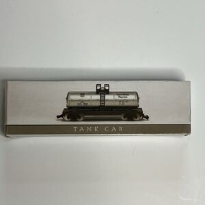 Southern Pacific RR Railroad N Scale Miniature Train Tank Car Diecast Silver